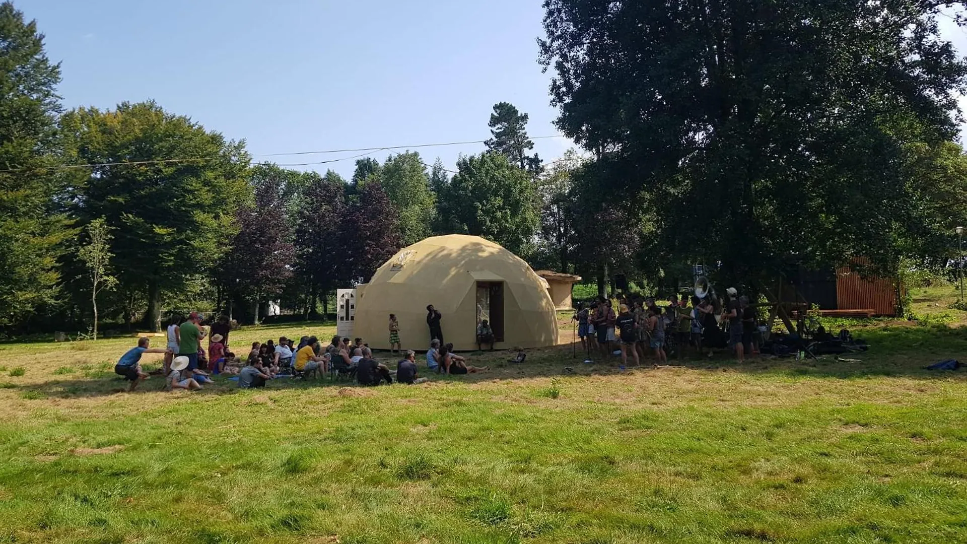 Parque de Campismo Camping Eco-Touristique Et Tiers-Lieu Apprenant - Kerbouzier Melgven